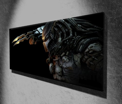 Bild auf Leinwand, Motiv Predator, 127 x 51 cm, aufhängfertig