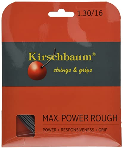 Kirschbaum Saitenset Max Power Rough, Anthrazit, 12 m, 0105260217600016