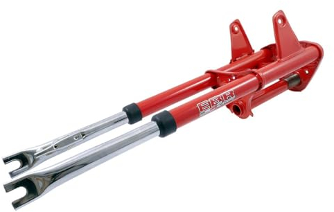 EBR Gabel für Puch Maxi - Original Altes Modell, Rot - 56cm, 2800g