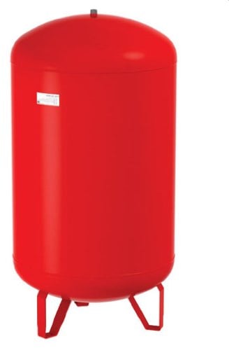Flamco-Wemefa 26105 Membran-Druckausdehnungsgefäß Contra-Flex 100, 2.5 bar, nach DIN 4751-2, rot
