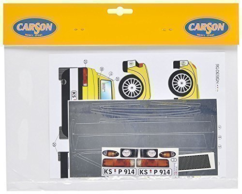 Carson Dekorbogen 1:10 914 M-Chassis Aufkleber 69133