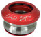 Ethic Full Integrated Headset 1 1/8 Stunt-Scooter/BMX Kinder Roller Steuersatz Lager + Fantic26 Sticker (Rot)