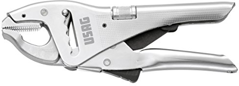 USAG 135 A U01350505 Pinza Regolabile Autobloccante a Cremagliera con Ganasce Corte