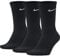 Nike Mixte Nk V Cush Crew - 3p Value Chaussettes, Noir/ Blanc, M EU