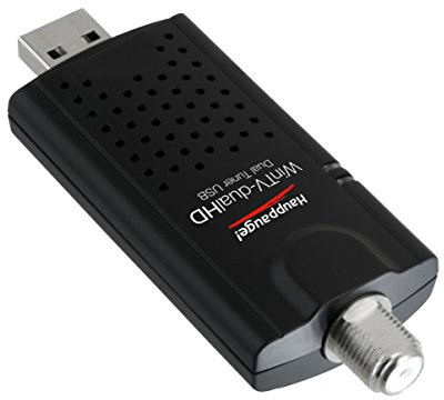 Hauppauge WinTV-DualHD Dual USB 2.0 HD TV Tuner for Windows PC 1595,Black