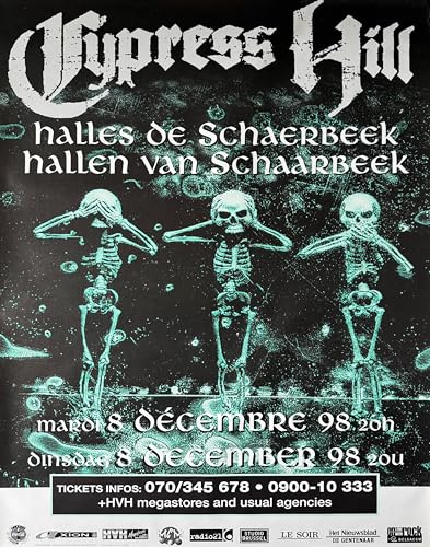 Cypress Hill – 70 x 100 cm zeigt/Poster