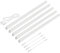 parlat LED Unterbau-Leuchten Rigel, je 87,3cm, 40cm Kabel, je 1118lm, weiß, 5er Set