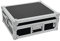 ROADINGER Plattenspieler-Case Tour Pro schwarz -B- | Flightcase für einen Plattenspieler (bis 450 mm Breite)