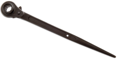 Laser 0183 Ratchet Podger Spanner 19 mm X 22 mm, Black,chrome