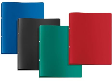 Ringbuch Viquel A4, PP, 2-O-Ringe, 20mm, rot