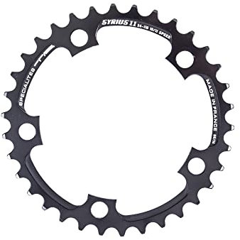 ATAT-1 Syrius Shimano Plato Compact, Adultos Unisex, Negro, 38 Dientes