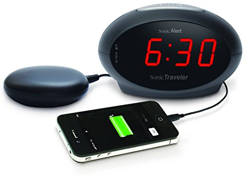Sonic Alert Radio-réveil Blanc (SBT600ss)