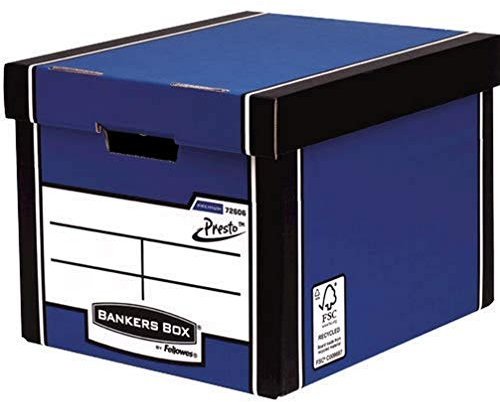 Premium 726 Tall Storage Box - Blue - Pack of 5