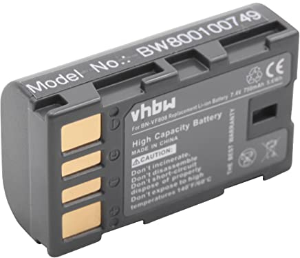 vhbw 1x Batterie Compatible avec JVC GR-D720, GC-PX10EU, DR-D818, GC-PX10 caméra vidéo caméscope (750mAh, 7,4V, Li-ION) avec Puce d'information