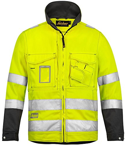 Snickers Warnschutzjacke Klasse 3, 1 Stück, XS, gelb/anthrazit, 16336674003