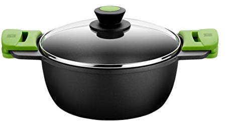 Bra Cacerola Alta, Aluminio fudido, Negro, 20 cm