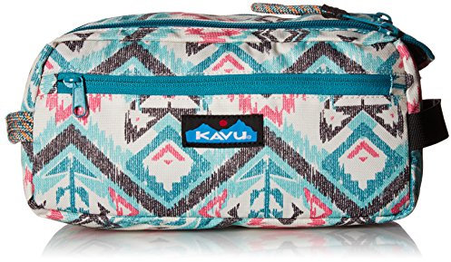 KAVU Grizzly Zubehörtasche, gepolstert, leicht, Reisetasche, Insel Ikat, Einheitsgröße