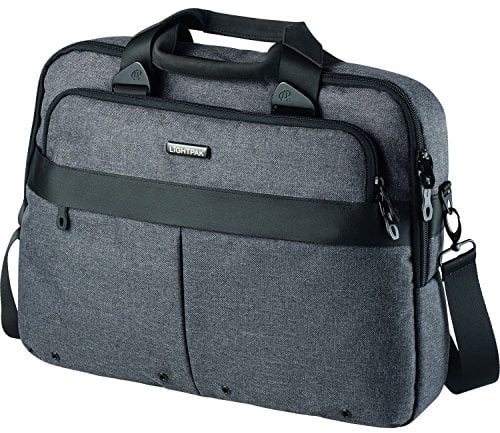 LIGHTPAK Laptoptasche Wookie Umhängetasche, 40 cm, 7 L, Grau