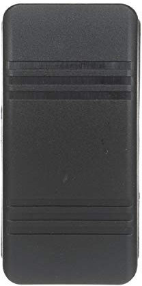 SEACHOICE 12941 - Interruttore a bilanciere Contura non illuminato, colore: Nero