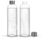 Drinkitnow flipper gourde 1 l blanc