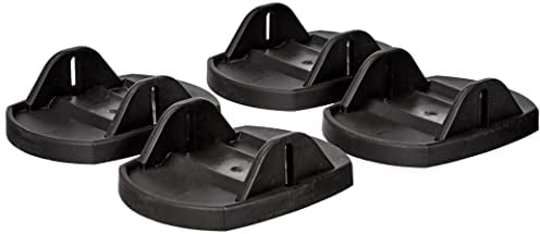 Set 4 plataformas pies soportes apoyapatas con pernos de metal, ProPlus 361528