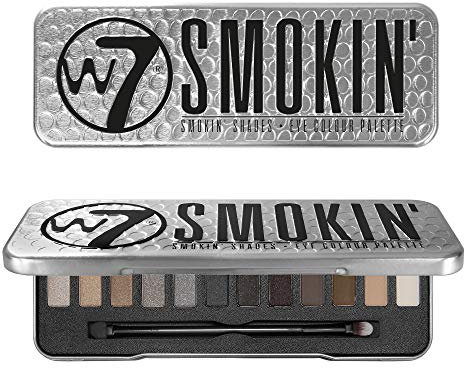 W7 Smoking Shades - palette di ombretti da 12 pezzi, da 15,6 g