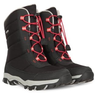 Mountain Warehouse Ohio Kids Adaptive Snowproof Boots | Boys & Girls Durable Winter Footwear, Warm & Faux Fur Lined, Deep Lugs & High Traction Soles for Enhanced Grip, For Snow