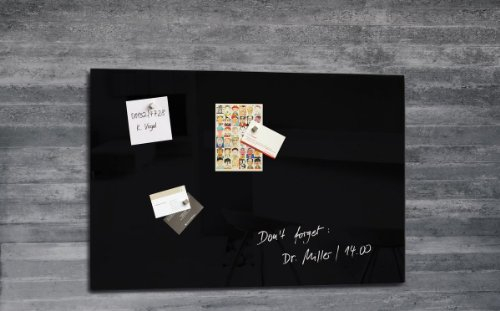 sigel Glas-Magnetboard GL120 schwarz