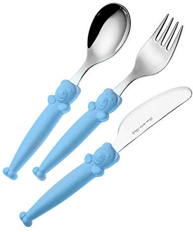 EME Posate Azzurro 18/10 Set Pz.3 Pappallegra EME