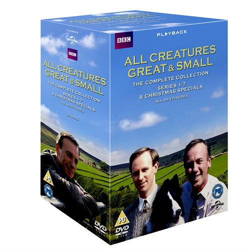 All Creatures Great and Small Complete TV Series DVD Collection [ 33 Discs ] Boxset : Series 1,2,3,4,5,6,7 and Extras