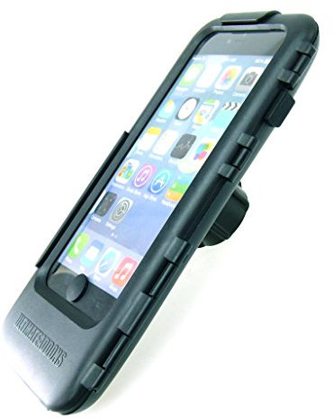 Waterproof Tough Case for iPhone 6S Plus & Basic 1 Socket Adapter with Safety Clip fits RAM Motorcycle Mounts