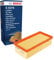 Bosch Filtro Aria per Auto S0376 - Trattiene le particelle solide all'esterno della presa d'aria - Resistente all'umidità ed altamente resistente alla trazione