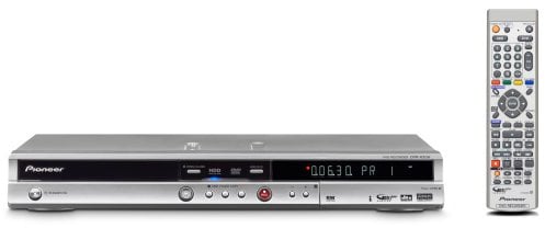 Pioneer DVR-630H-S Ultra slim DVD-R/DVD-RW Recorder, 250 Gb HDD - Silver