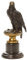 aubaho Bronze Adler Skulptur Eagle Bronzefigur 31cm nach Archibald Thorburn 1860-1935