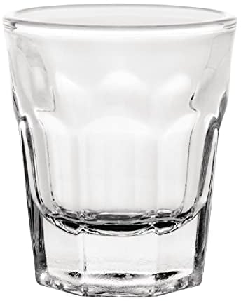 Olympia Verre à liqueur Casablanca, Orleans Lot de 12 verres à shot 40 ml/1,25 oz (lot de 12), verre transparent, passe au lave-verre, CB866