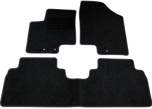 WS-Autoteile Fußmatten Velours 3-teilig