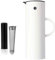 Stelton Isolierkanne/Thermoskanne weiß + gratis Teesieb