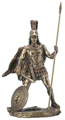 Veronese Design Wu Mars/Ares Statue Skulptur – römischer Kriegsgott (Bronze)