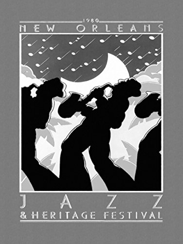 Wee Blue Coo EXHIBITION CULTURAL JAZZ FESTIVAL NEW ORLEANS 1980 USA VINTAGE AD POSTER Ausstellung Kulturell Vereinigte Staaten von Amerika Jahrgang Werbung