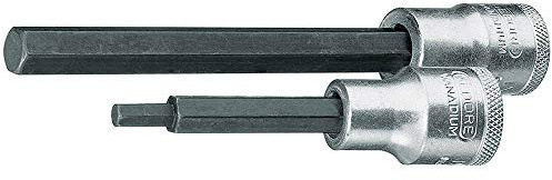 GEDORE 6157730 19 L 8-90 Schraubendrehereinsatz 1/2' 90mm Innen-6-kt 8 mm, 8 x 90 mm