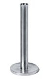 Alessi Officina PZ02 Candeliere, Alluminio Tornito, 0.1x0.1x23 cm