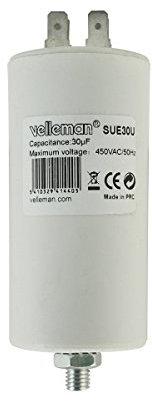 VS-ELECTRONIC - 146060 MKP-Anlaufkondensator, 30µF, 450 V SUE30U