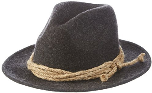 Stockerpoint Herren H-3535.2 Trachtenhut, anthrazit, 58