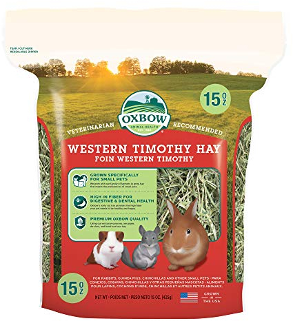 Petlife Oxbow Western Timothy Hay for Small Pet, 425 g