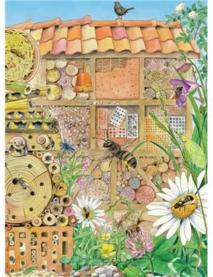 Ravensburger 10810 - Insektenhotel - 100 Teile XXL Puzzle