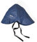 Playshoes Unisex Kinder Regen-mütze Gefüttert Wind- Und Wasserdichter Regenhut Regenbekleidung, Marine Baumwollfutter, 49 EU