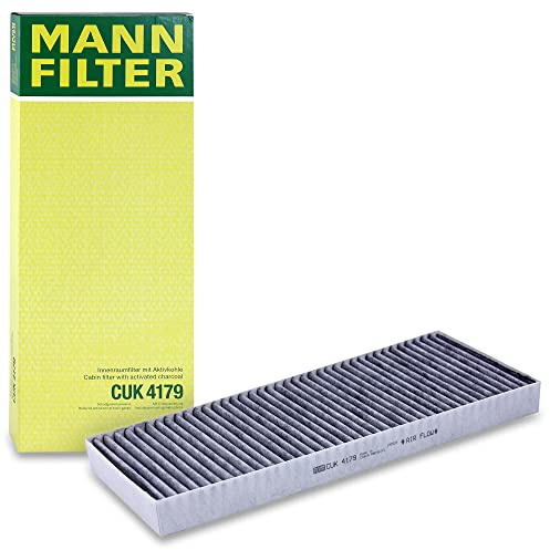 MANN-FILTER CUK 4179 Cabin Air Filter - Pollen Filter with Activated Carbon - for Cars + Transporters