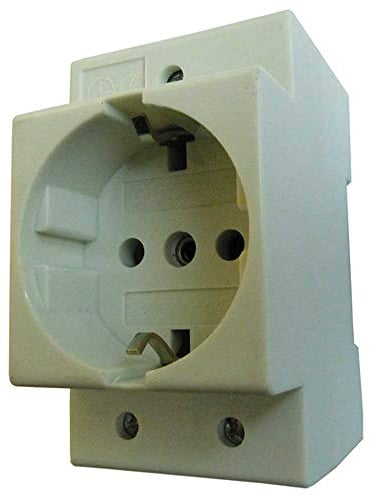 PROTEC.CLASS DIN-Einbausteckdose 16A für Hutschiene PDSD