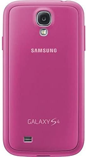 Samsung Protective Cover Plus - Funda para móvil Galaxy S4 (Revestimiento de goma), rosa