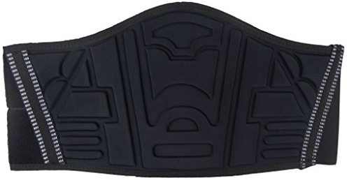 Motorrad Nierengurt Nierenschutz Rückenwärmer Unisex mit breitem Klettverschluss schwarz S